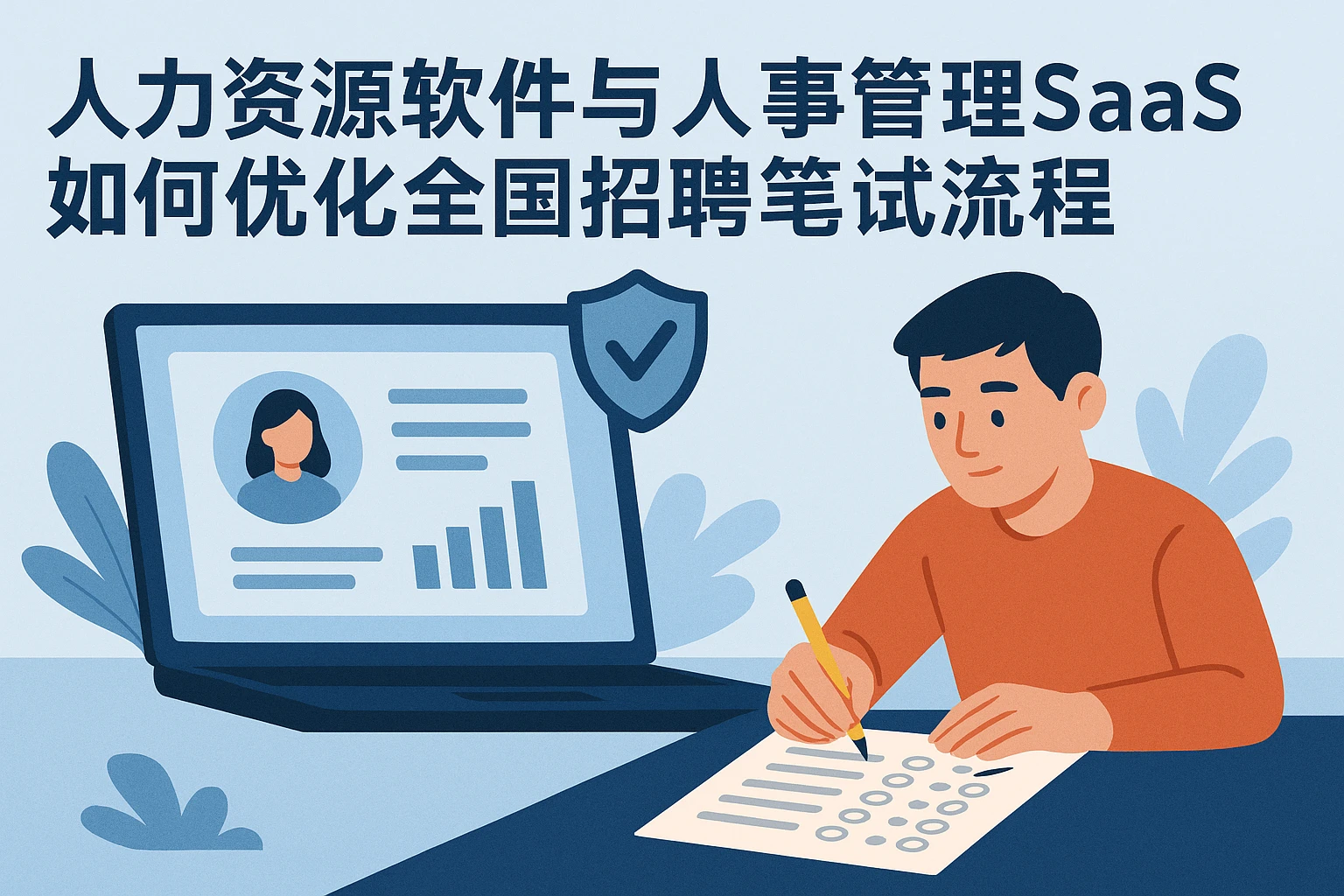 人力资源软件与人事管理SaaS如何优化全国招聘笔试流程