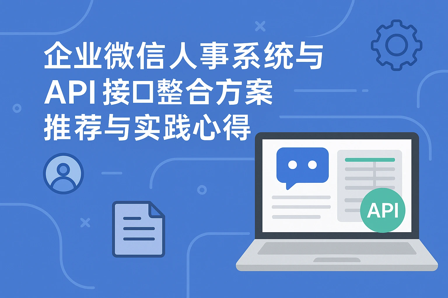 企业微信人事系统与API接口整合方案推荐与实践心得
