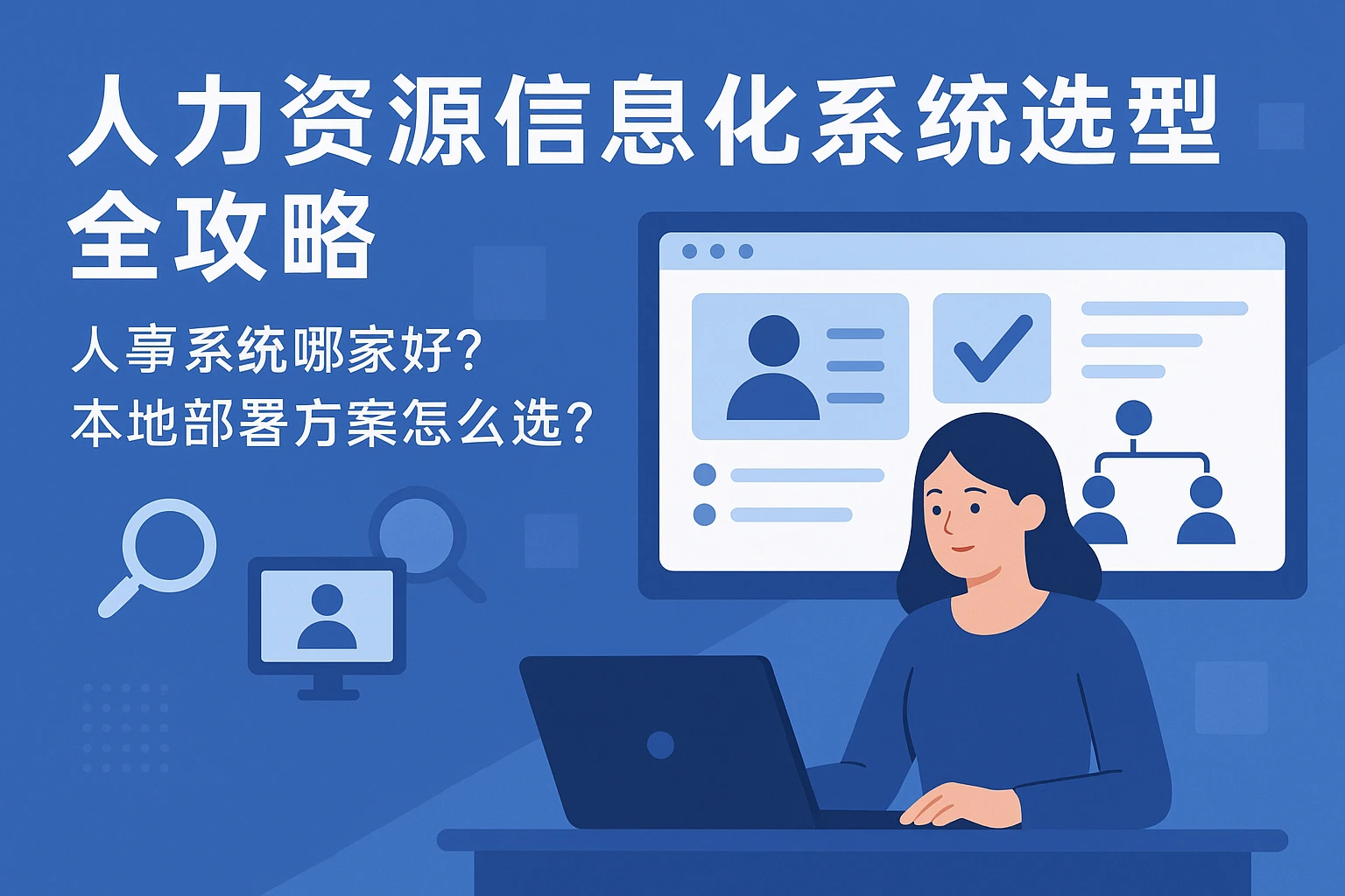 人力资源信息化系统选型全攻略：人事系统哪家好？本地部署方案怎么选？