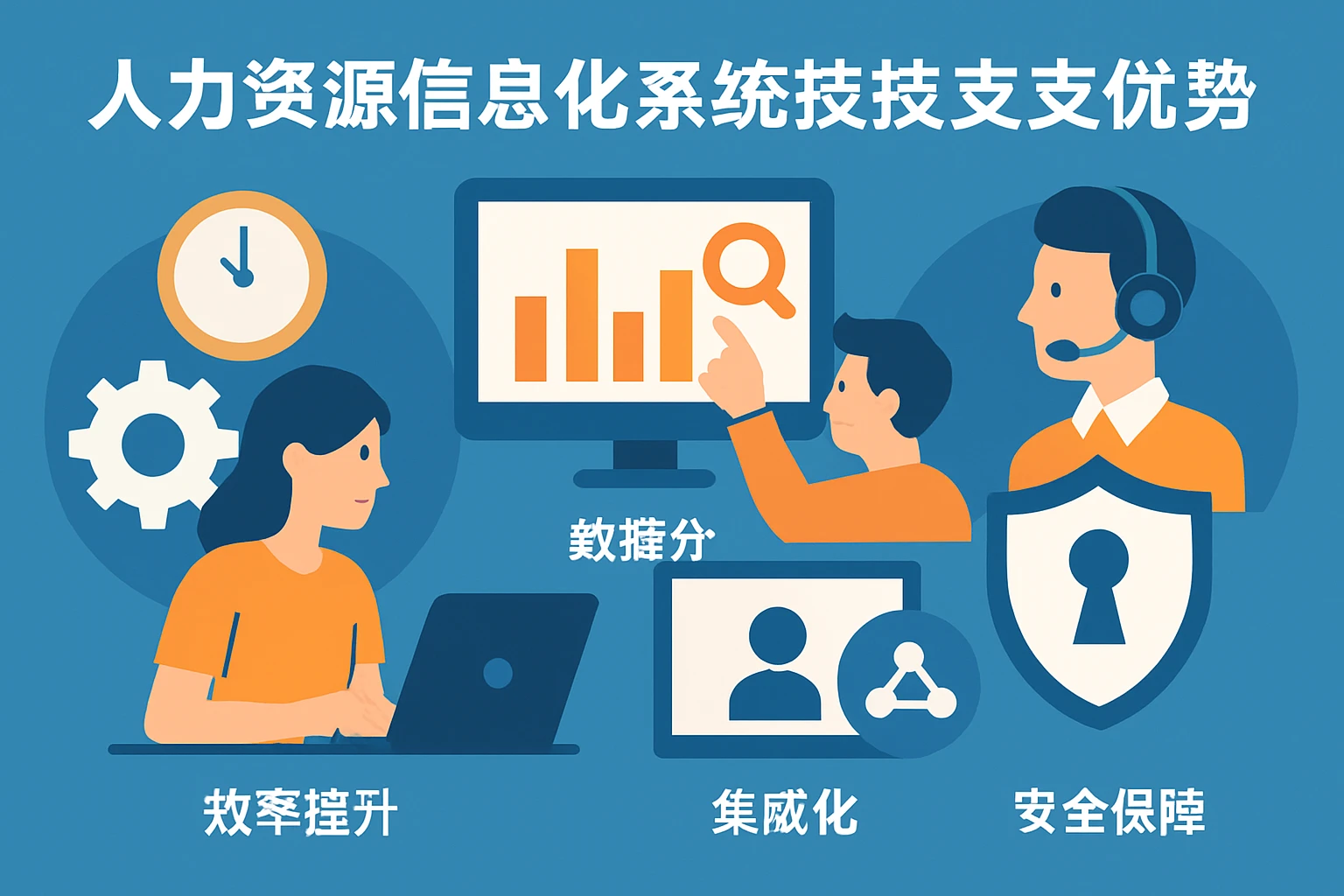 人力资源信息化系统的技术支持优势
