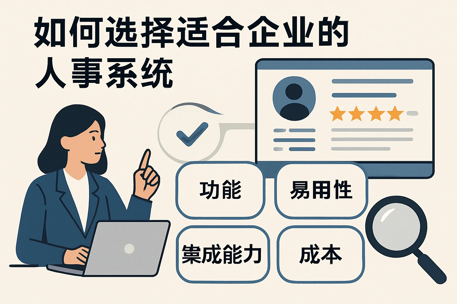 如何选择适合企业的人事系统