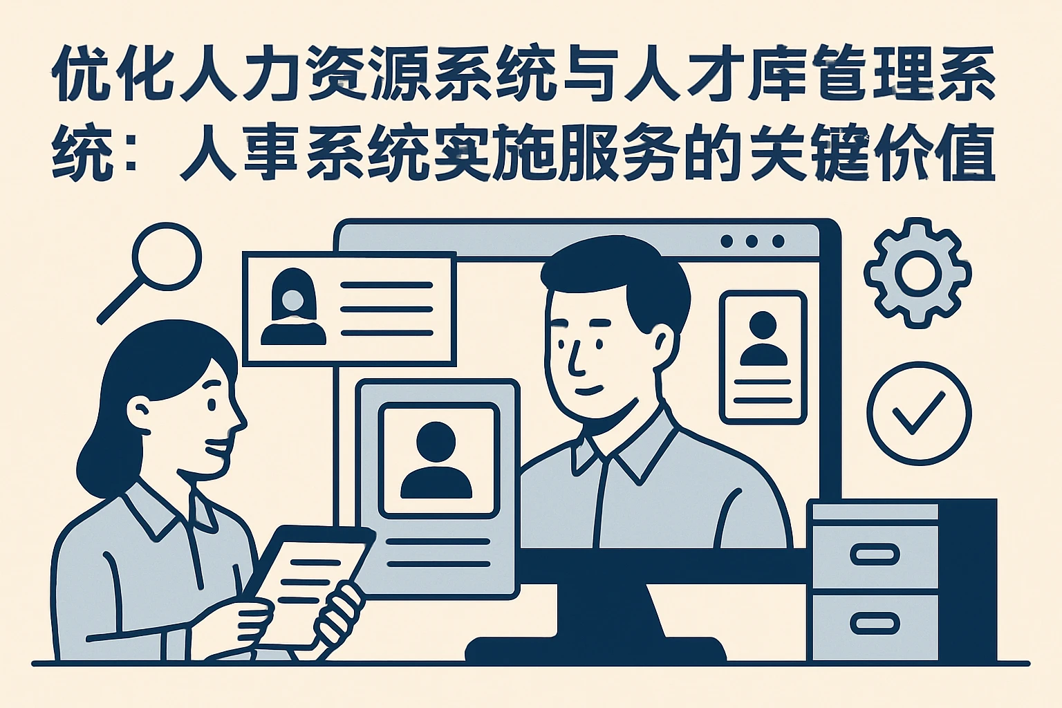 优化人力资源系统与人才库管理系统：人事系统实施服务的关键价值