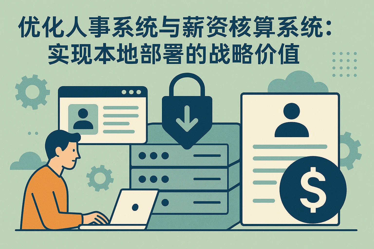 优化人事系统与薪资核算系统：实现本地部署的战略价值