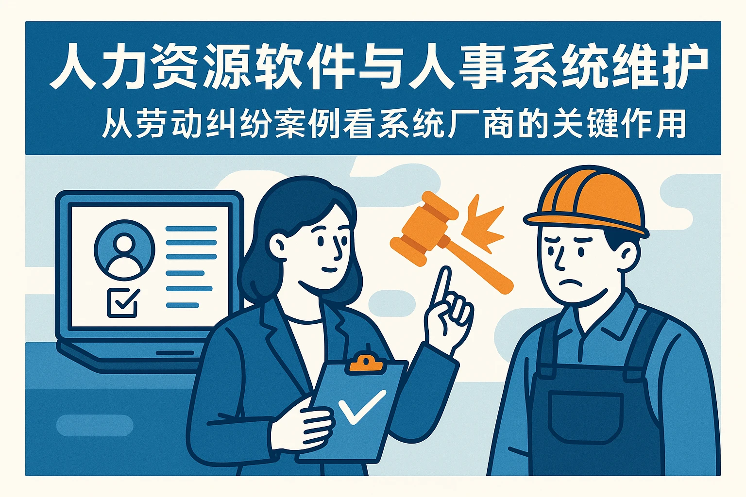 人力资源软件与人事系统维护：从劳动纠纷案例看系统厂商的关键作用