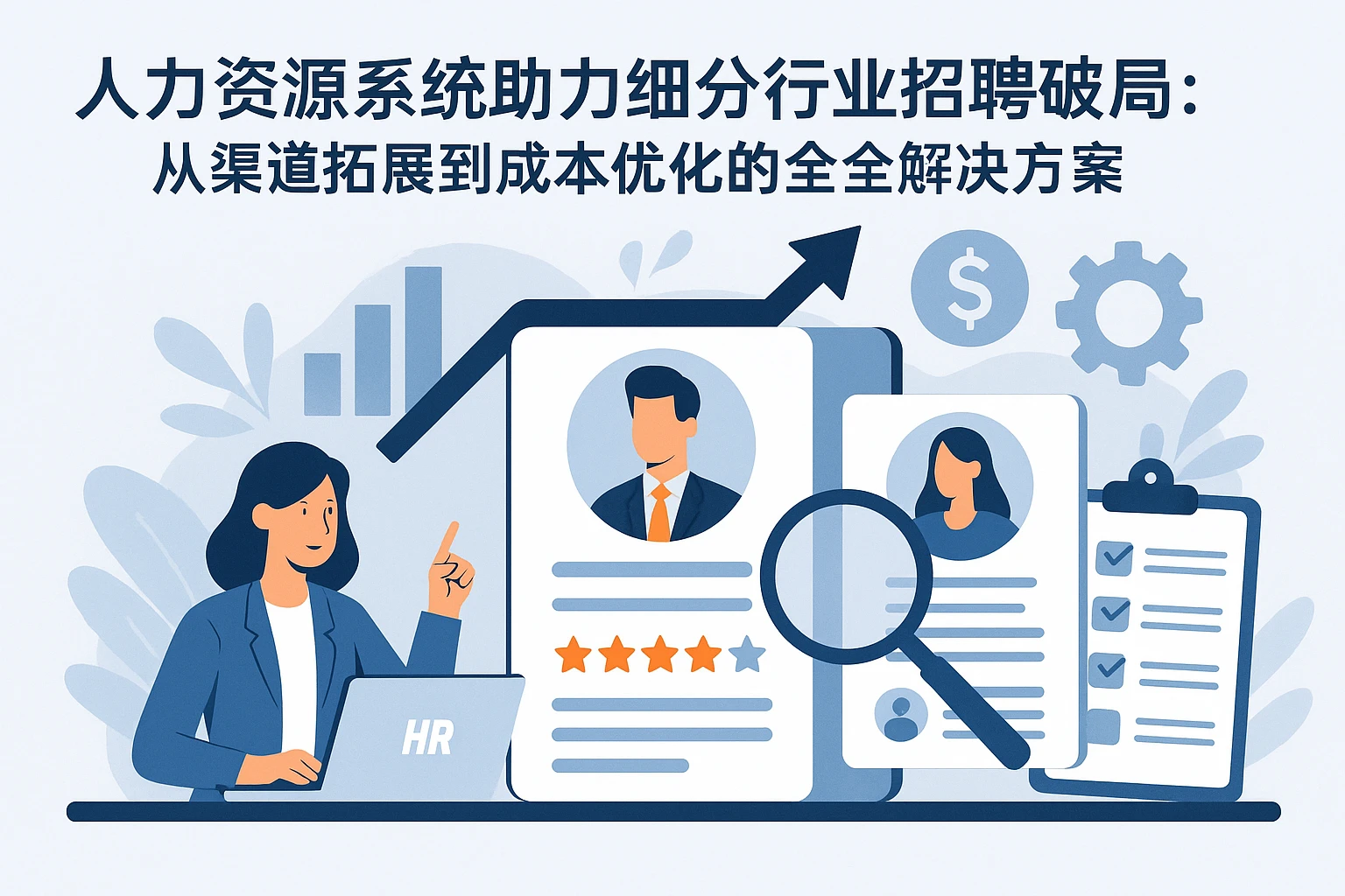 人力资源系统助力细分行业招聘破局:从渠道拓展到成本优化的全解决方案
