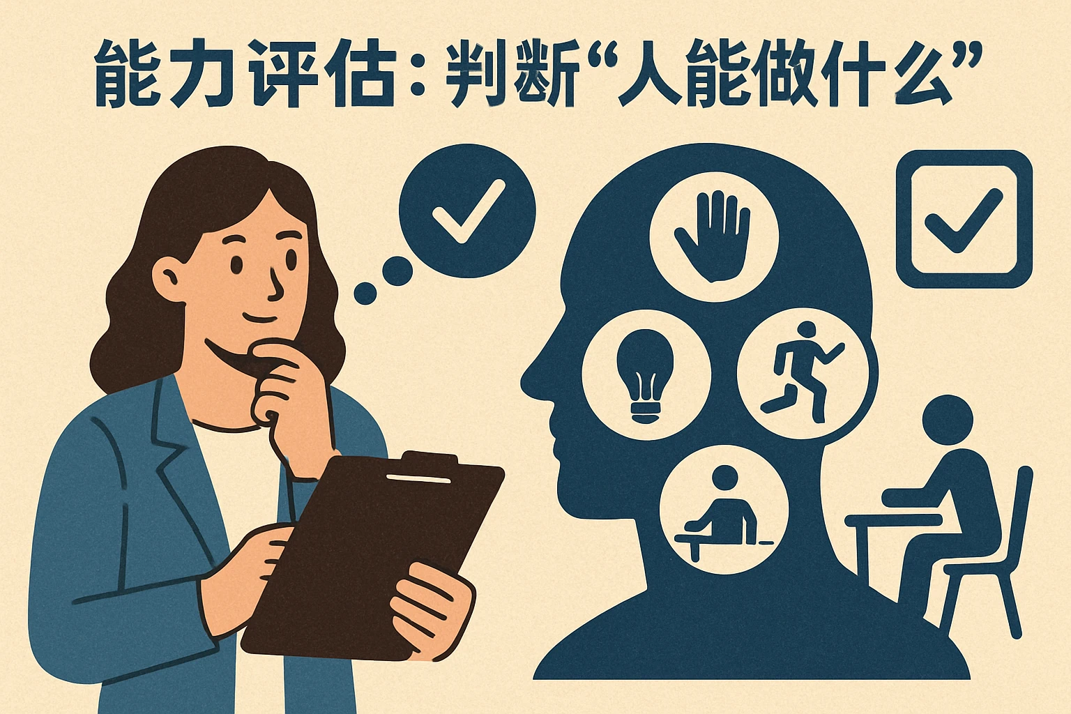 2. 能力评估：判断“人能做什么”