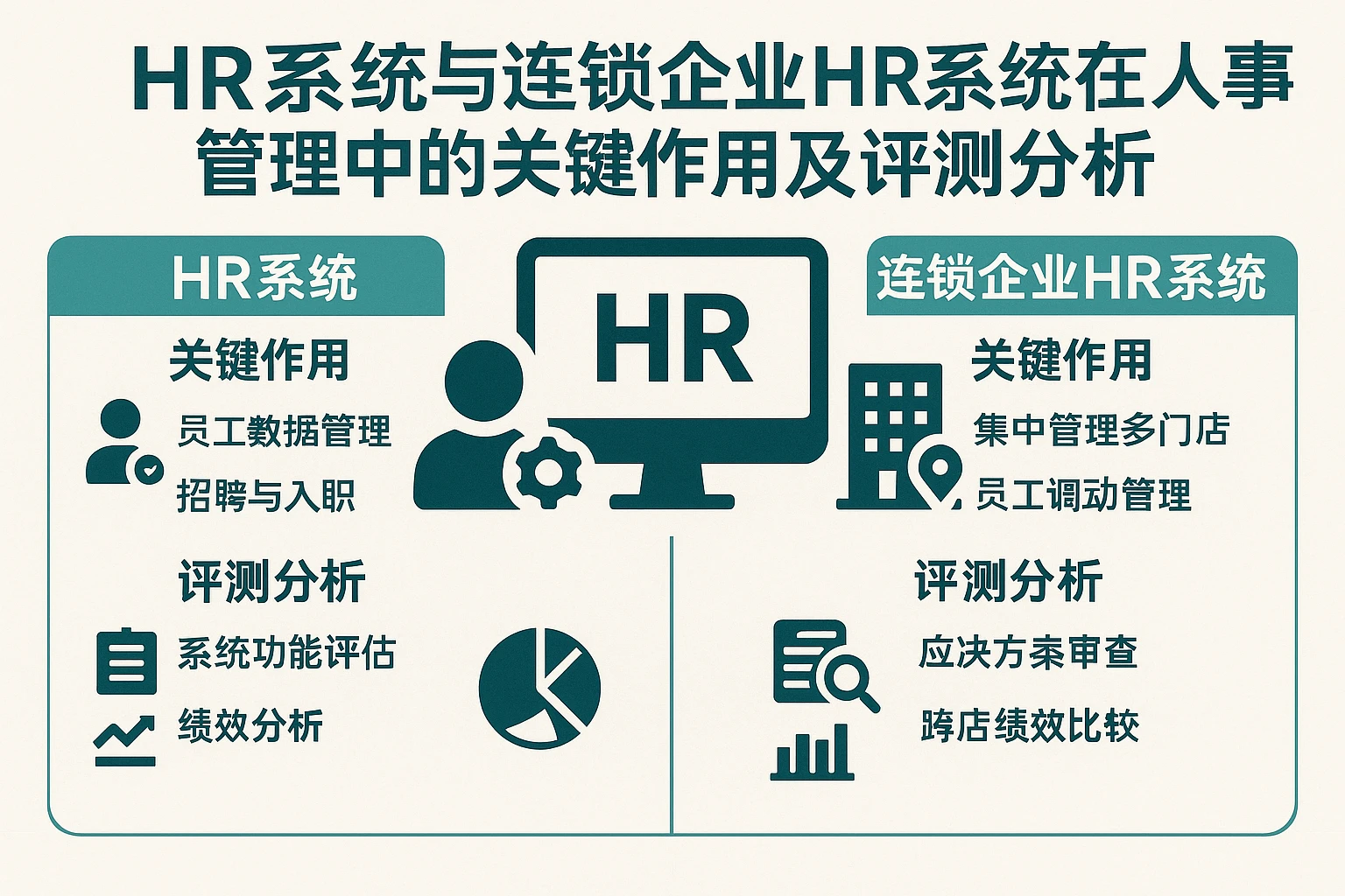 HR系统与连锁企业HR系统在人事管理中的关键作用及评测分析