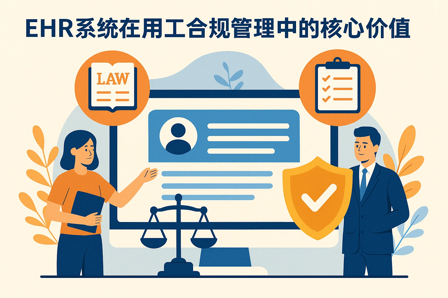 EHR系统在用工合规管理中的核心价值