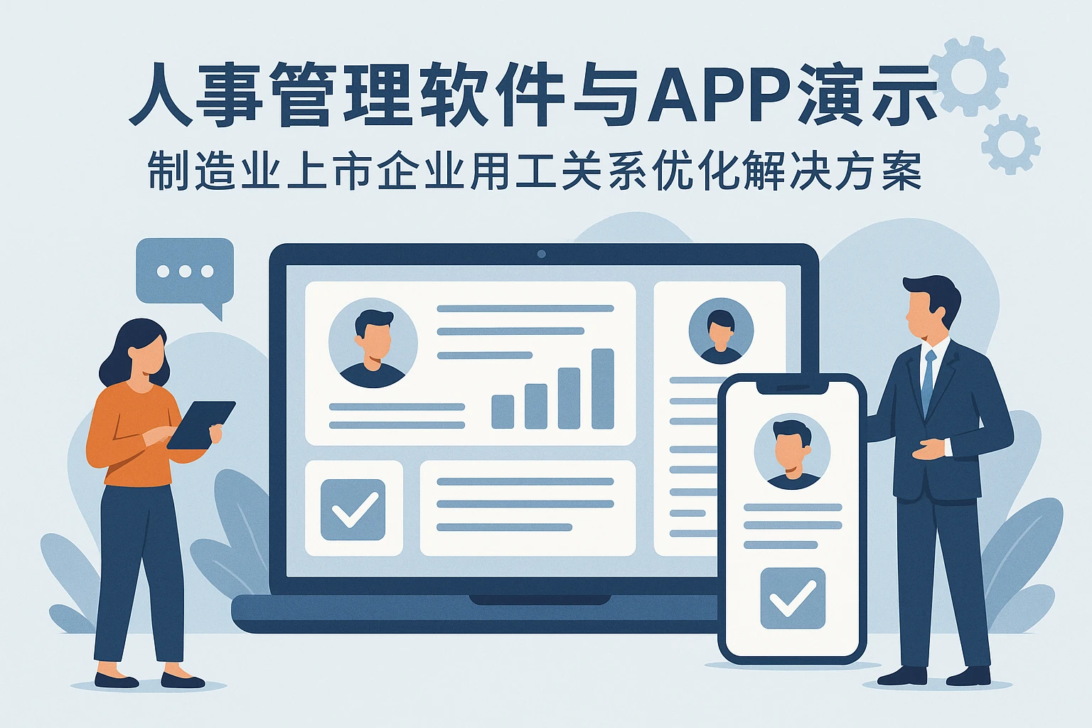 人事管理软件与APP演示:制造业上市企业用工关系优化解决方案