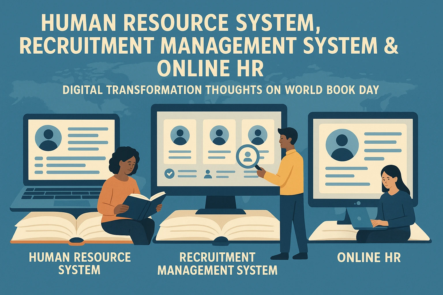 人力资源系统、招聘管理系统与在线人事系统：世界读书日的人力资源数字化转型思考