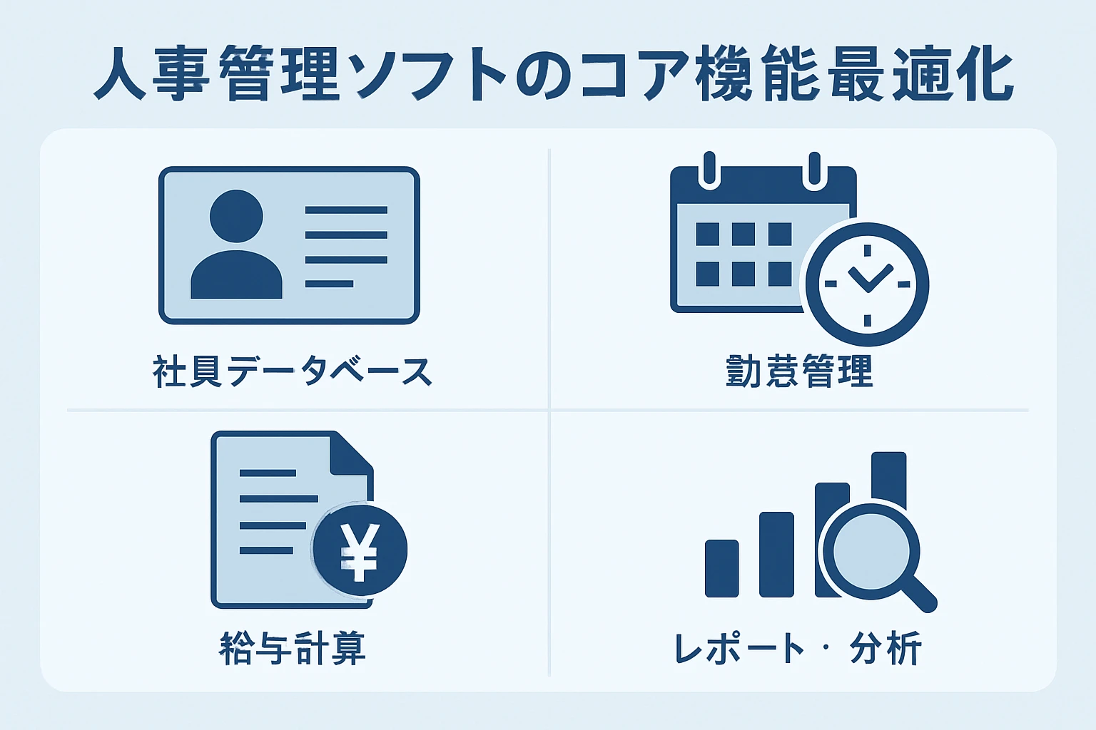 人事管理软件的核心功能优化