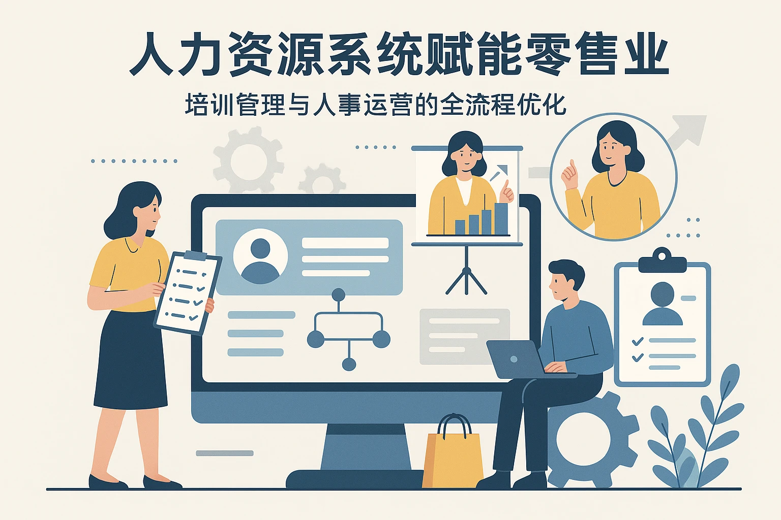 人力资源系统赋能零售业：培训管理与人事运营的全流程优化