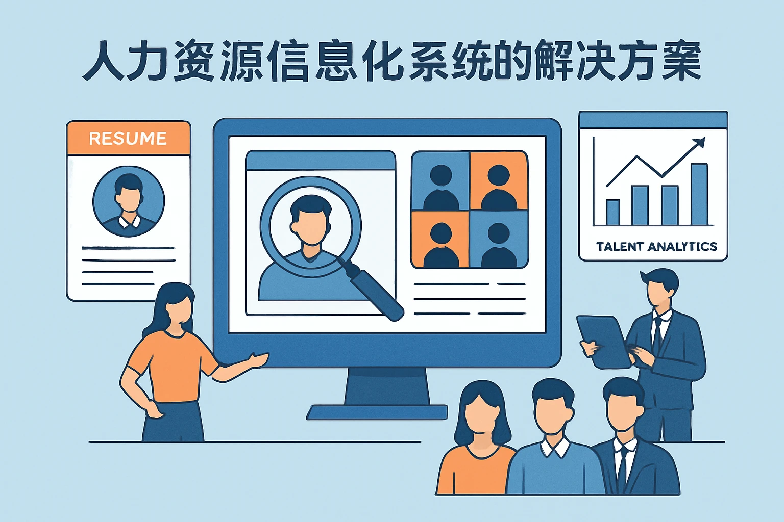 人力资源信息化系统的解决方案