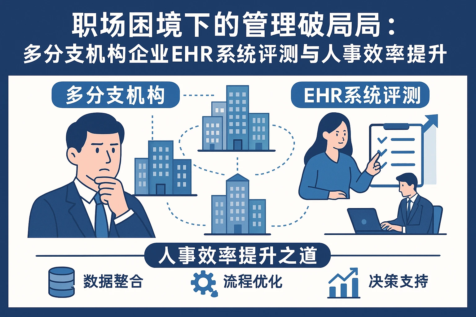职场困境下的管理破局：多分支机构企业EHR系统评测与人事效率提升之道
