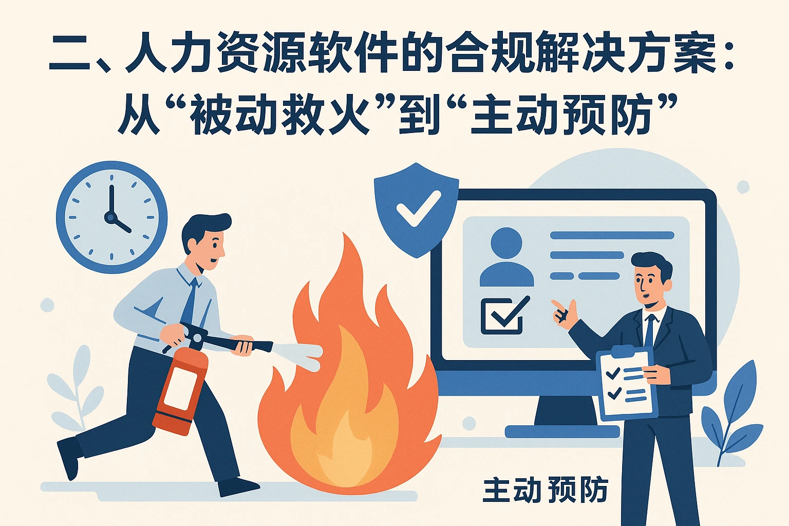 二、人力资源软件的合规解决方案：从“被动救火”到“主动预防”
