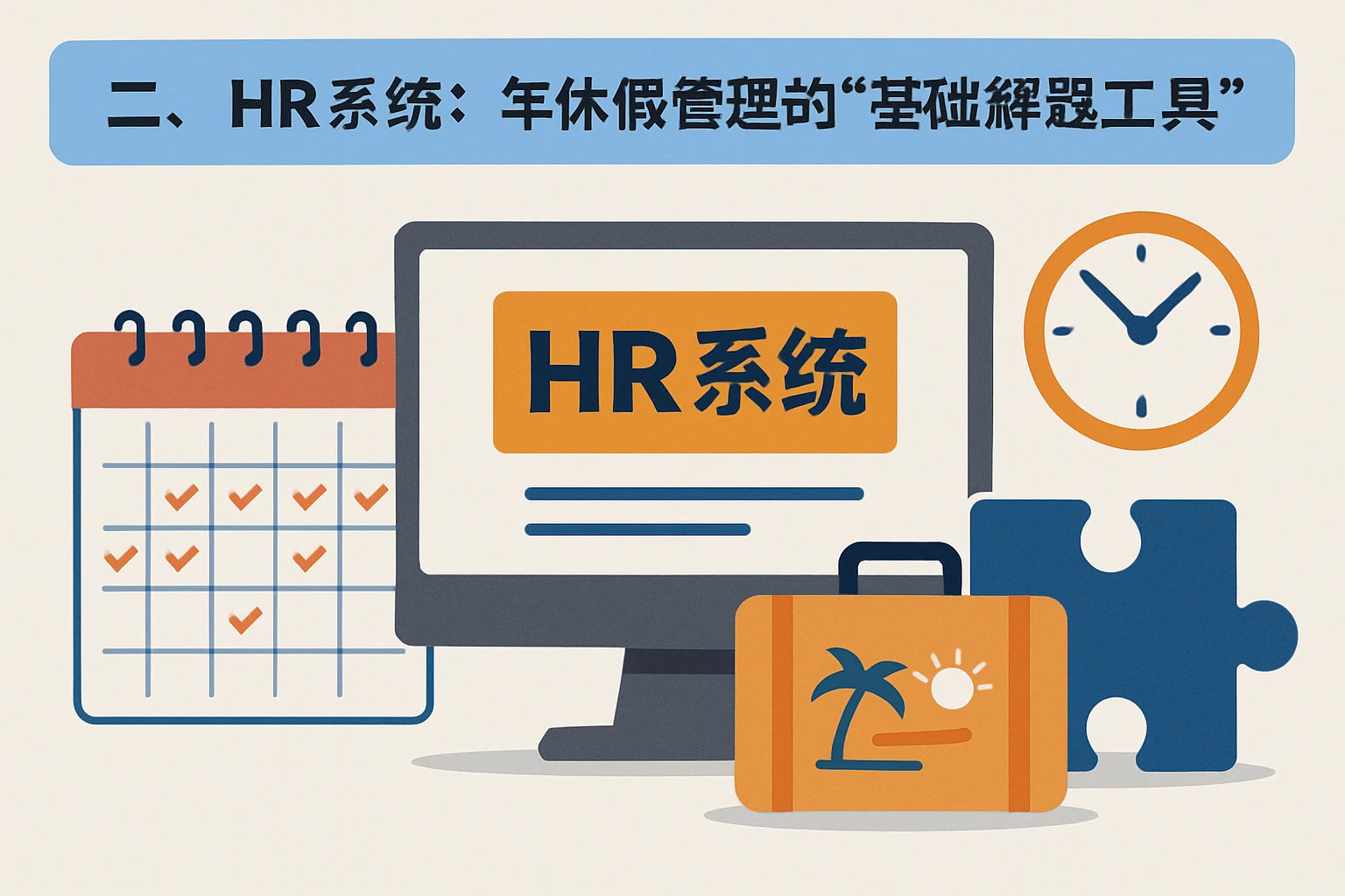 二、HR系统：年休假管理的“基础解题工具”