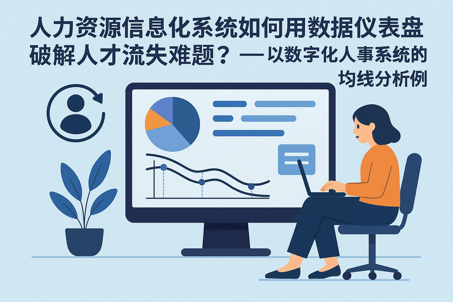 人力资源信息化系统如何用数据仪表盘破解人才流失难题？——以数字化人事系统的均线分析为例