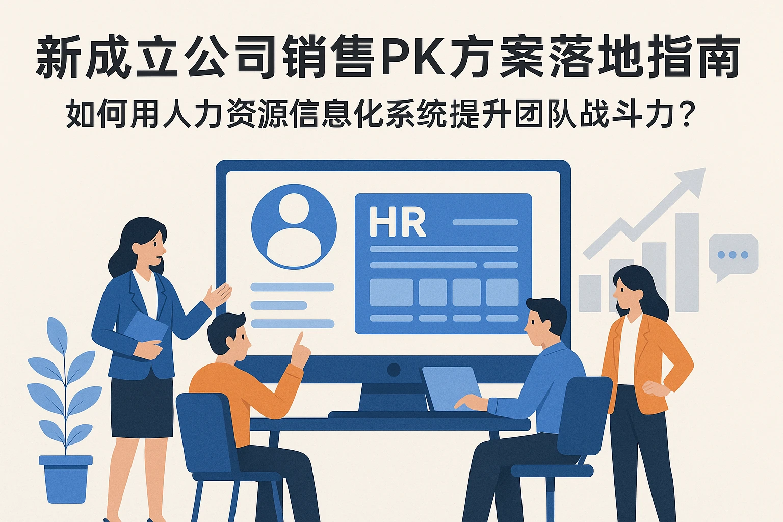 新成立公司销售PK方案落地指南：如何用人力资源信息化系统提升团队战斗力？