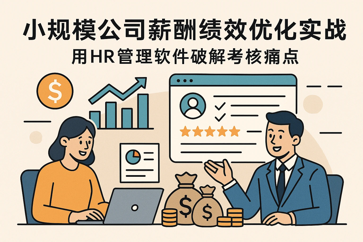 小规模公司薪酬绩效优化实战：用HR管理软件破解考核痛点
