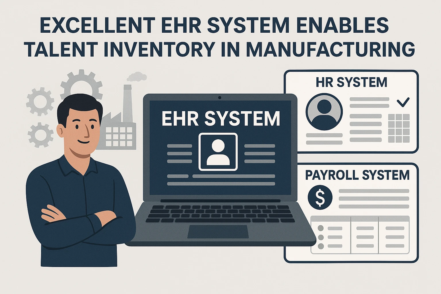 优秀EHR系统助力制造业人才盘点：人事系统解决方案与薪资管理系统解析