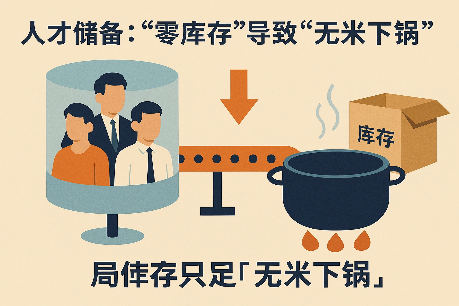 2. 人才储备：“零库存”导致“无米下锅”