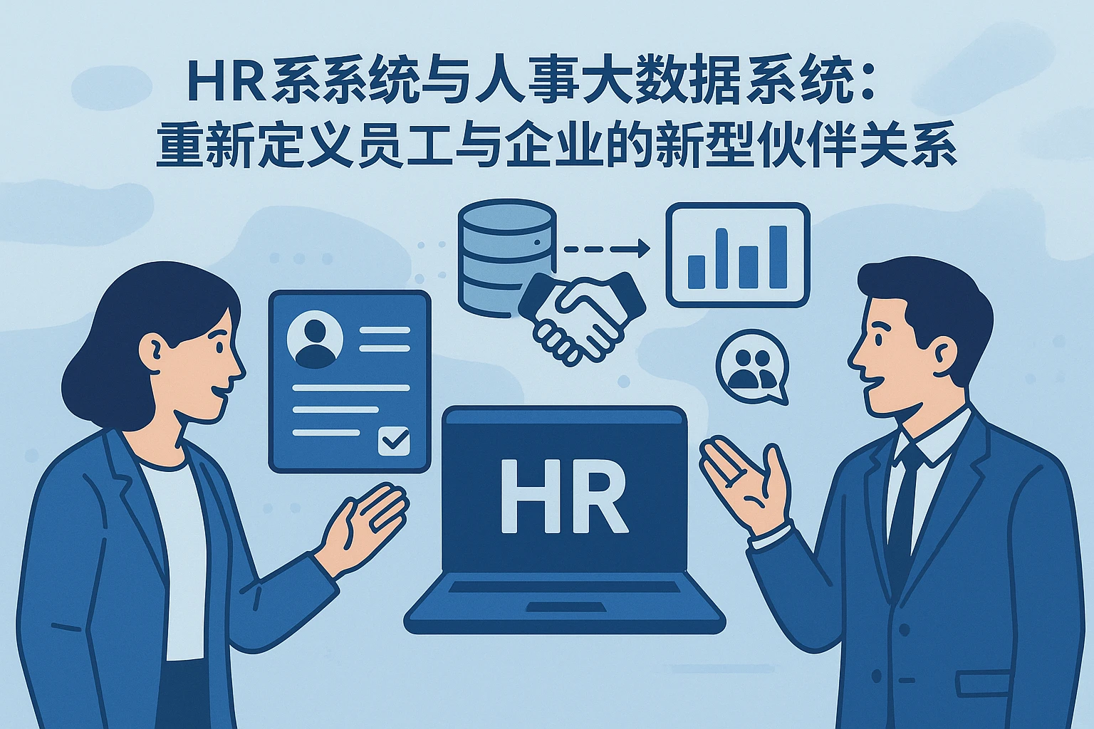 HR系统与人事大数据系统：重新定义员工与企业的新型伙伴关系