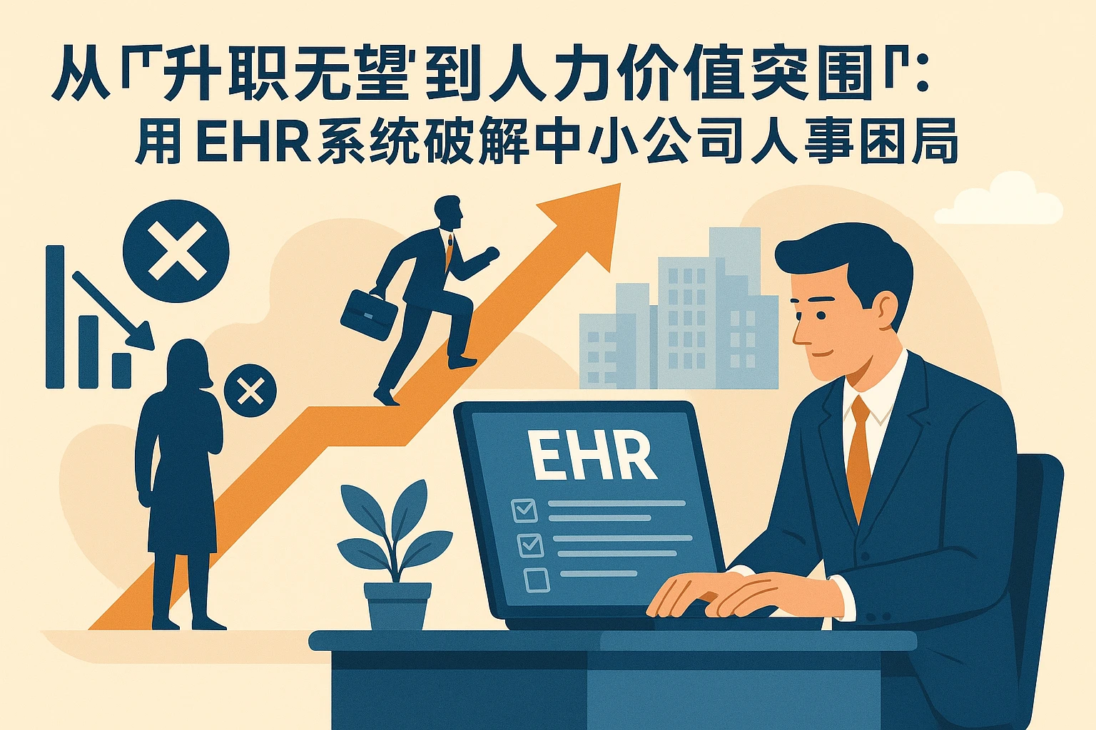 从“升职无望”到“人力价值突围”：用EHR系统破解中小公司人事困局