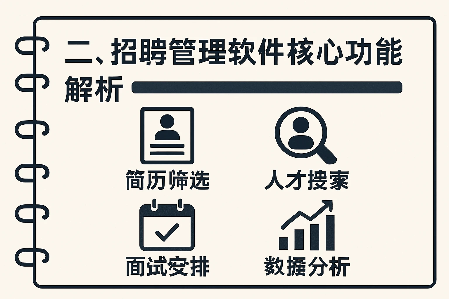 二、招聘管理软件的核心功能解析