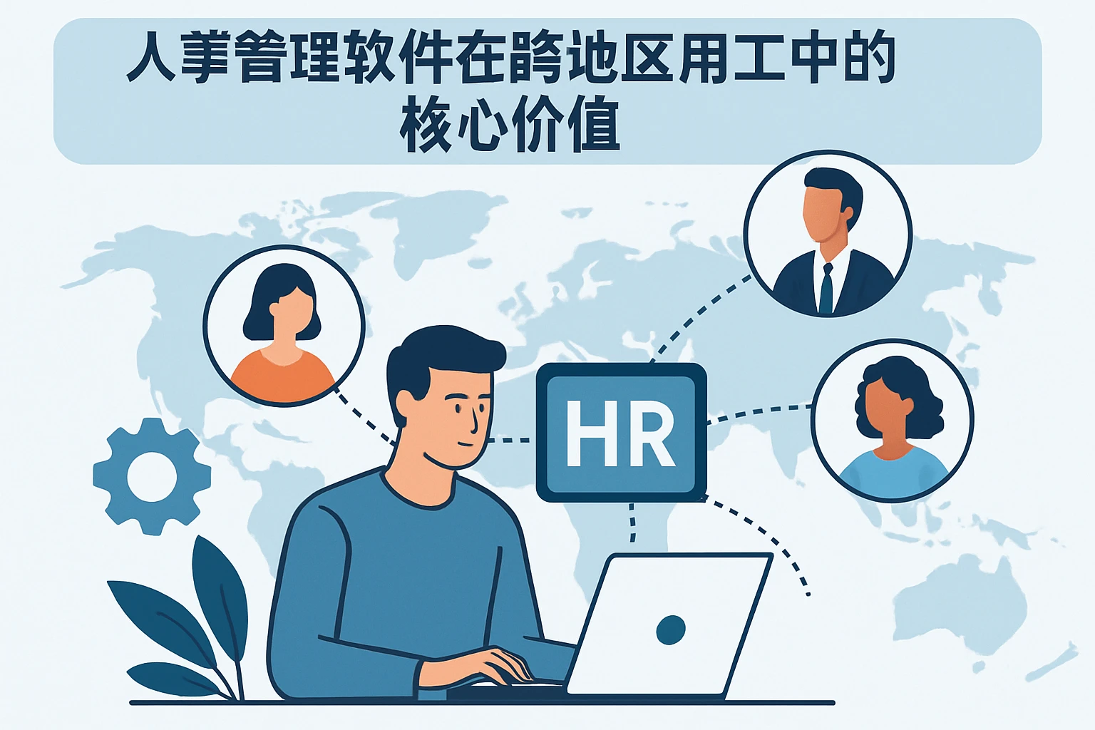 人事管理软件在跨地区用工中的核心价值