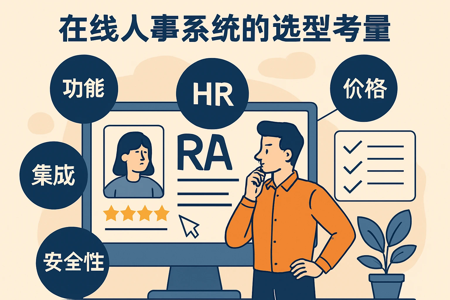 在线人事系统的选型考量