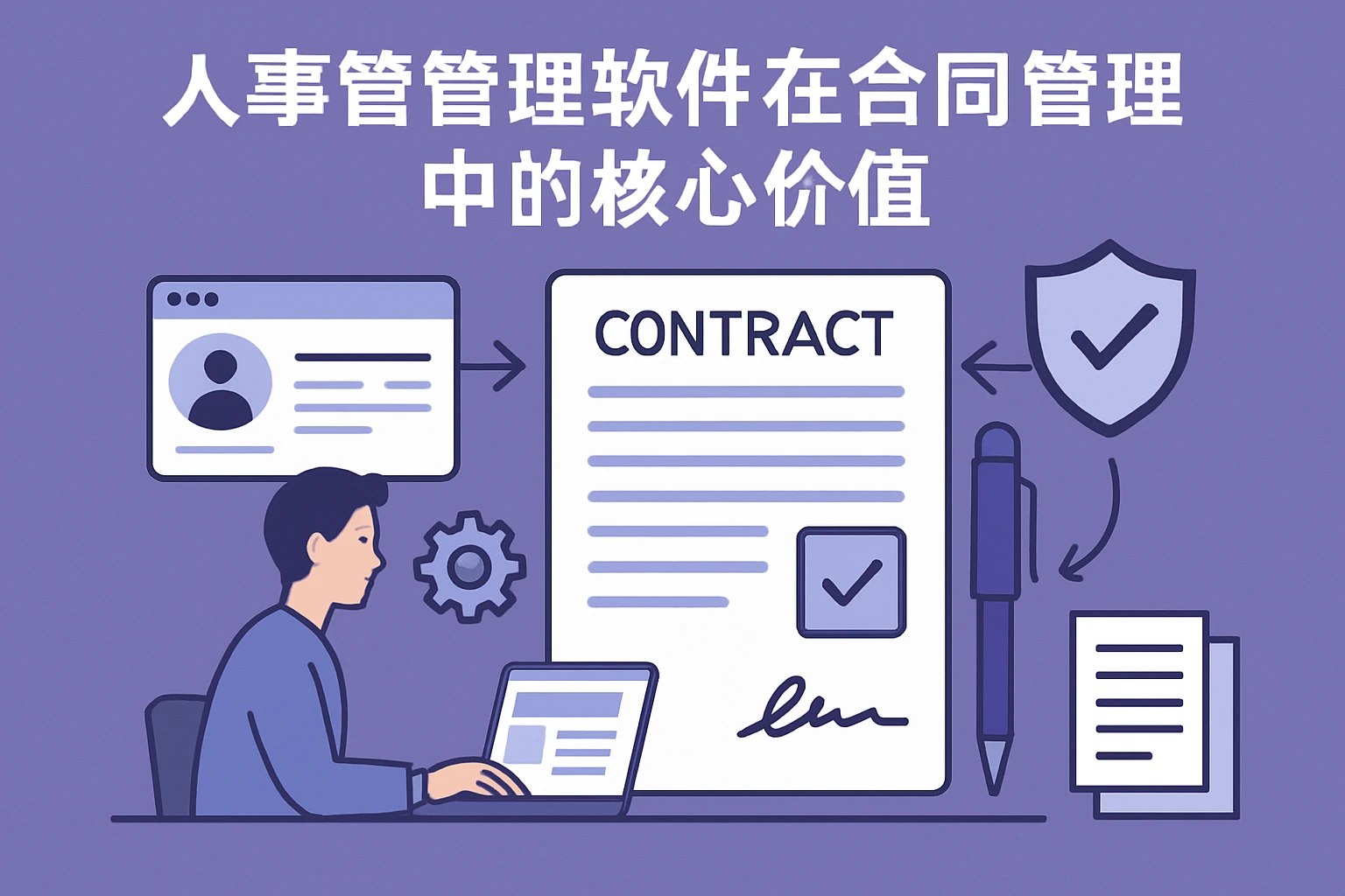 人事管理软件在合同管理中的核心价值