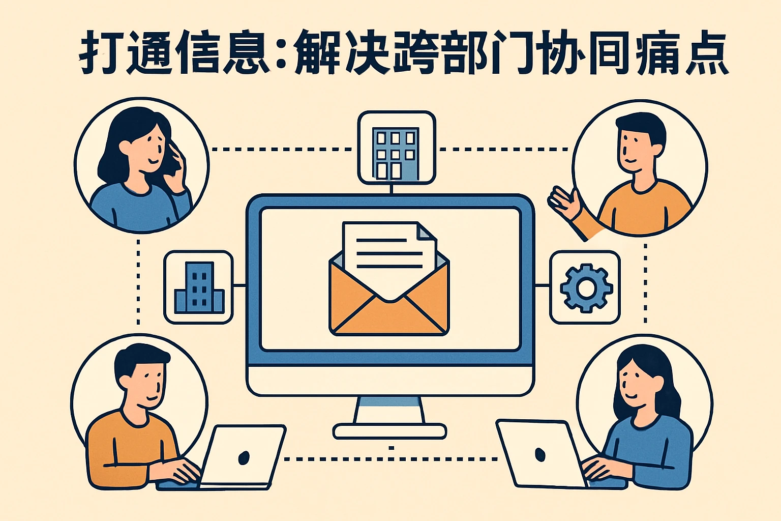 2. 打通信息:解决跨部门协同痛点