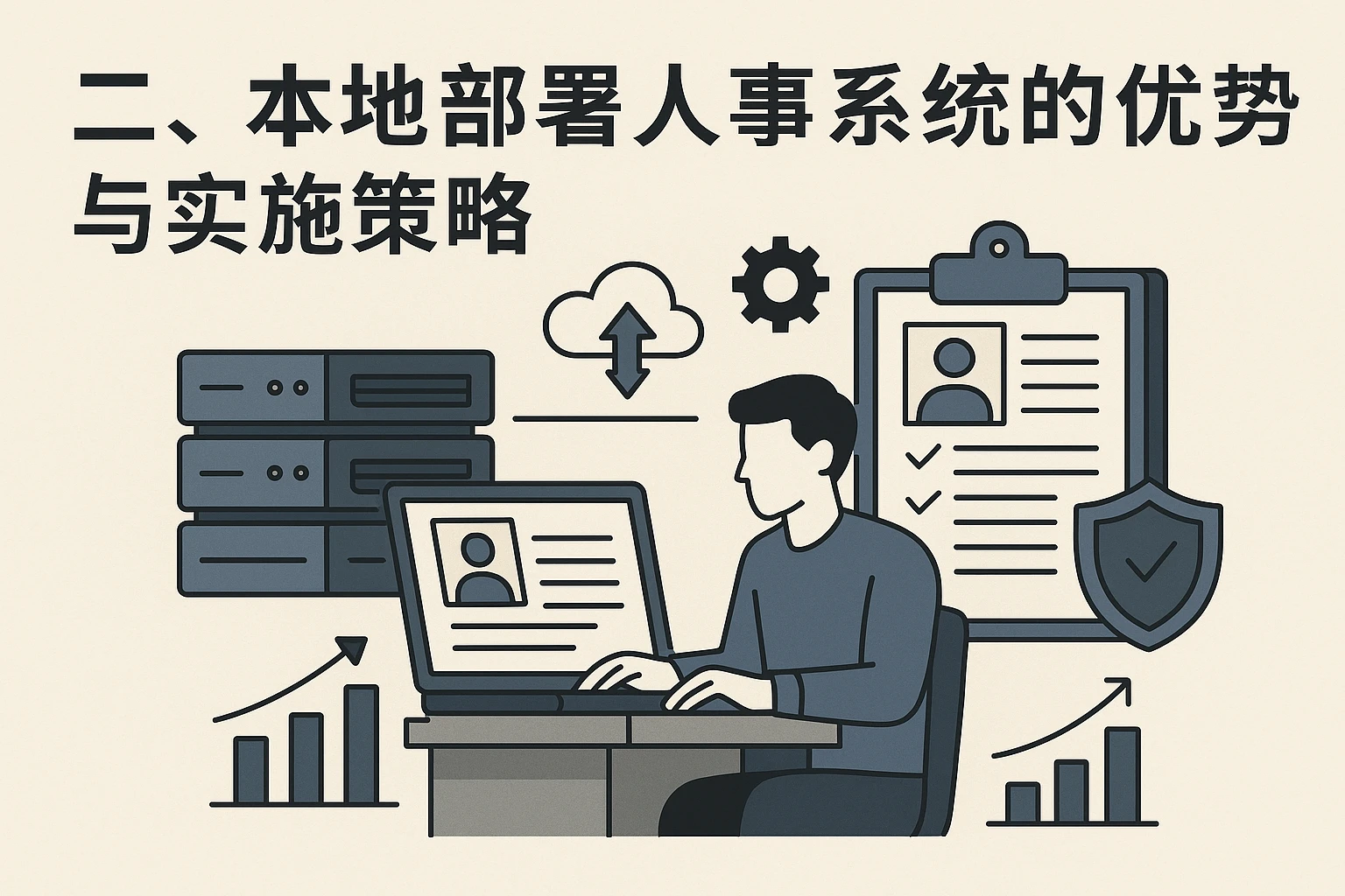 二、本地部署人事系统的优势与实施策略
