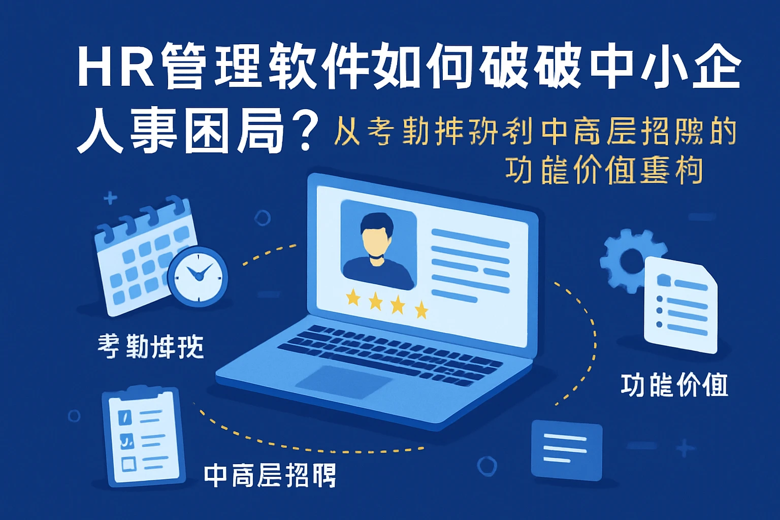 HR管理软件如何破解中小企人事困局？从考勤排班到中高层招聘的功能价值重构
