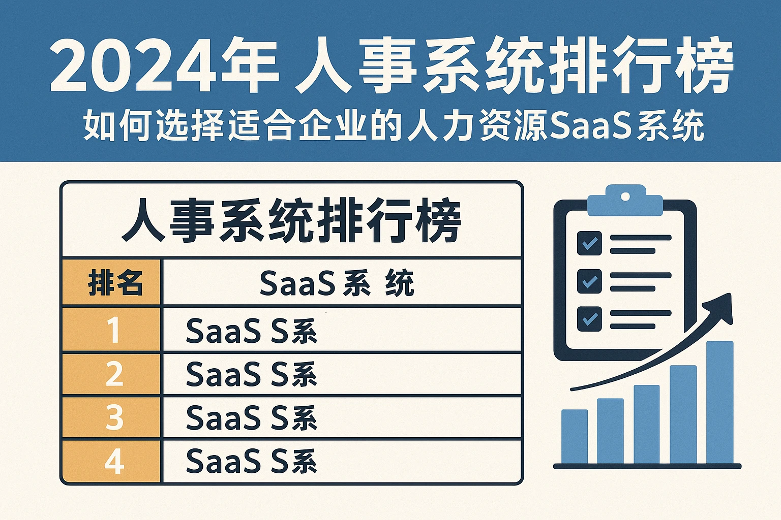 2024年人事系统排行榜:如何选择适合企业的人力资源SaaS系统