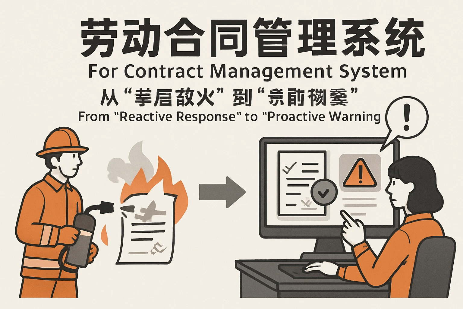 （2）劳动合同管理系统：从“事后救火”到“事前预警”