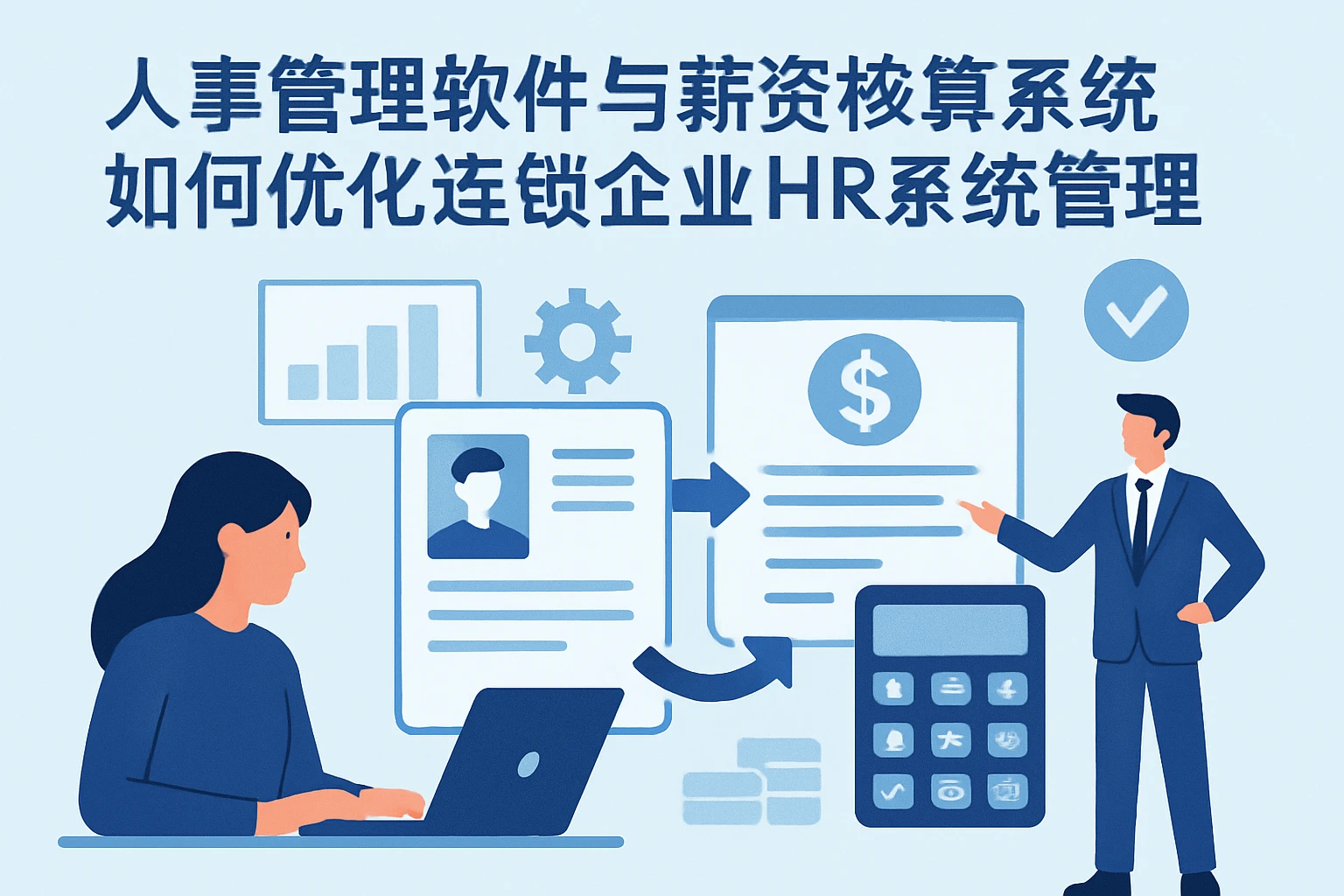 人事管理软件与薪资核算系统如何优化连锁企业HR系统管理