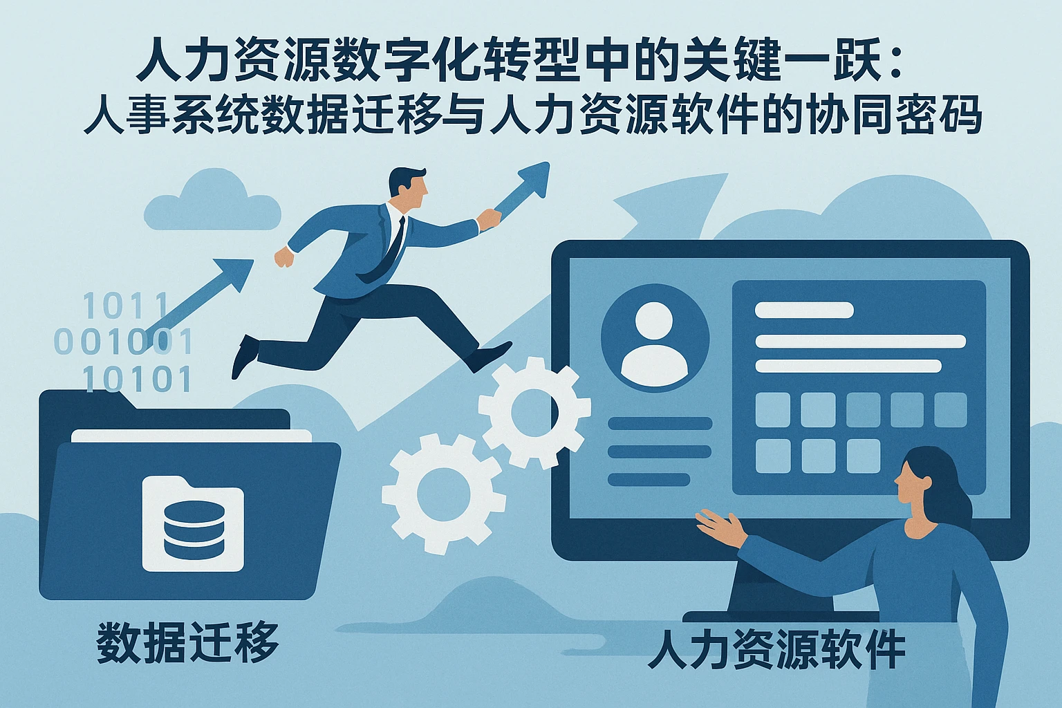 人力资源数字化转型中的关键一跃：人事系统数据迁移与人力资源软件的协同密码