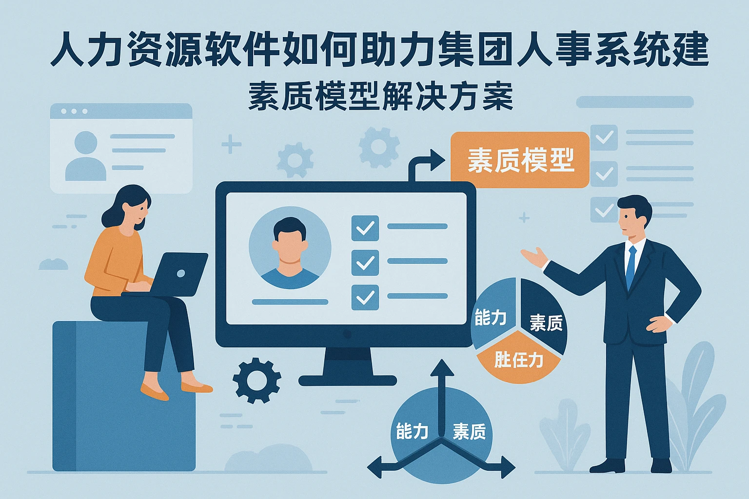 人力资源软件如何助力集团人事系统建设素质模型解决方案