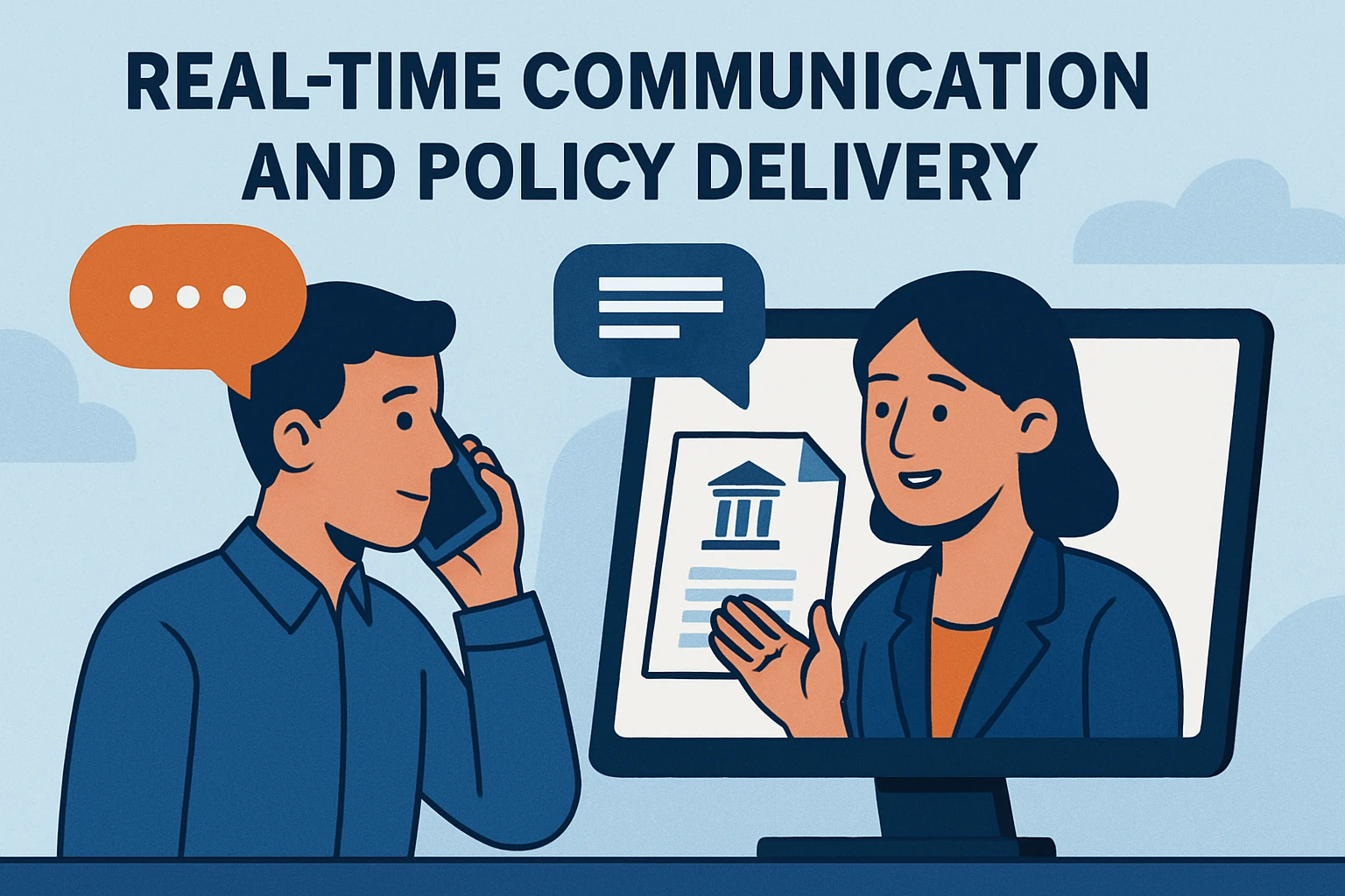 实时沟通与政策传达