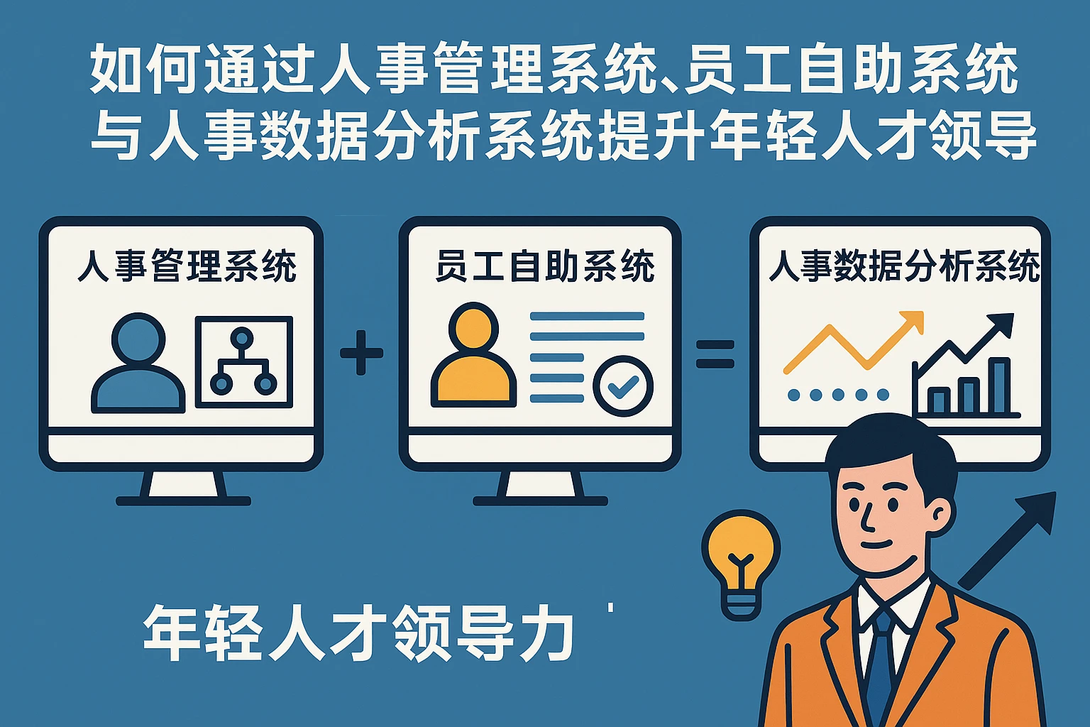 如何通过人事管理系统、员工自助系统与人事数据分析系统提升年轻人才领导力