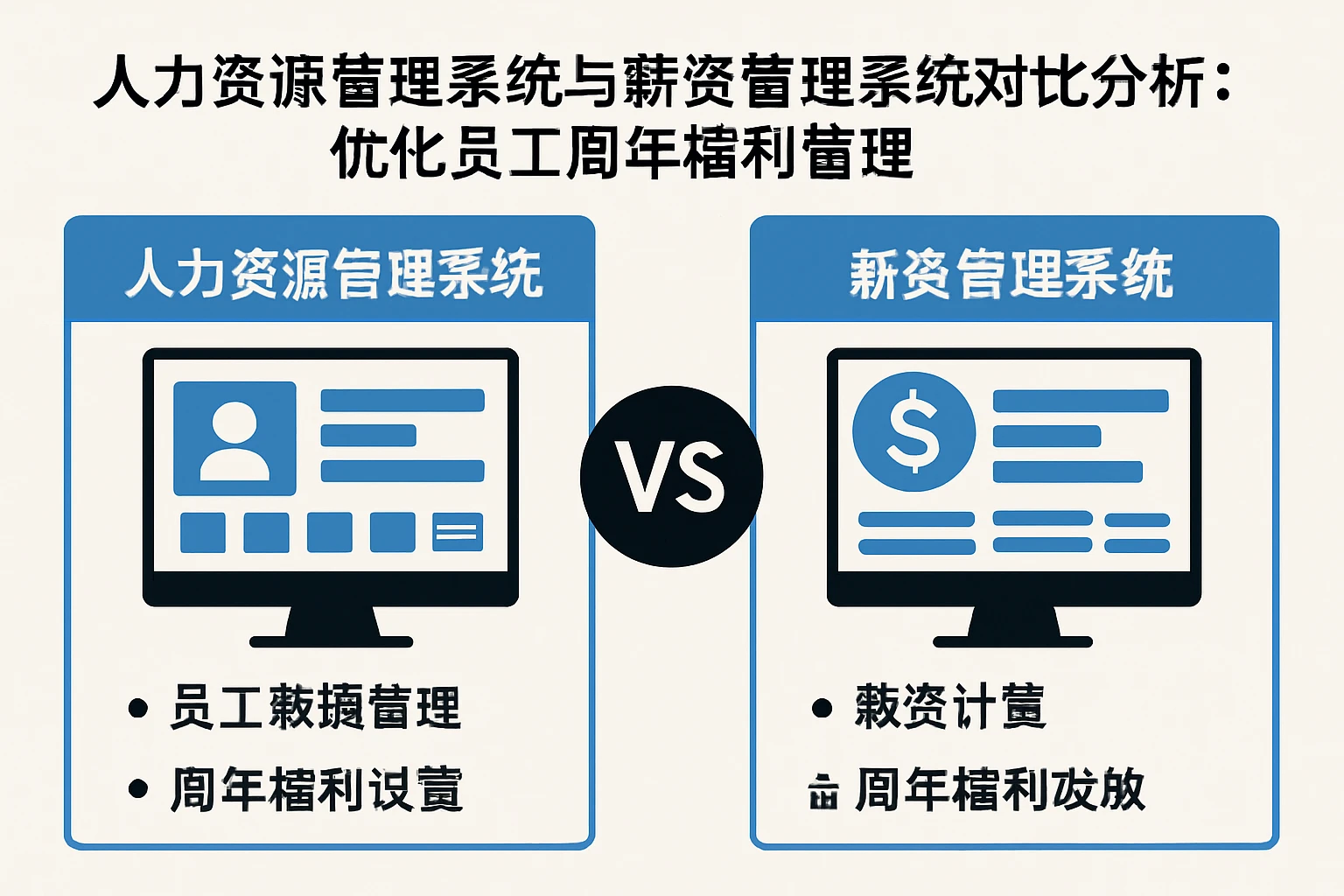 人力资源管理系统与薪资管理系统对比分析：优化员工周年福利管理