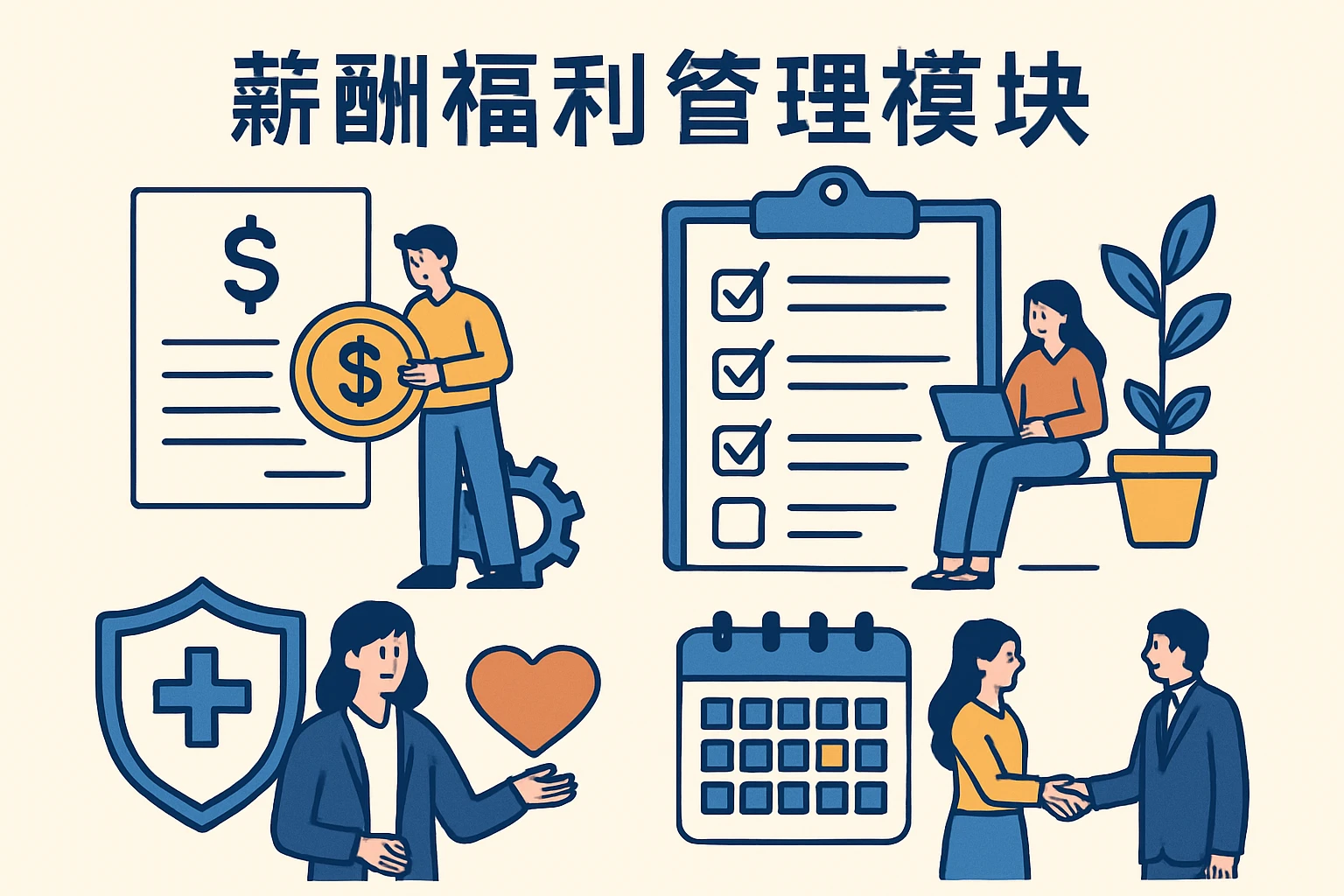 薪酬福利管理模块