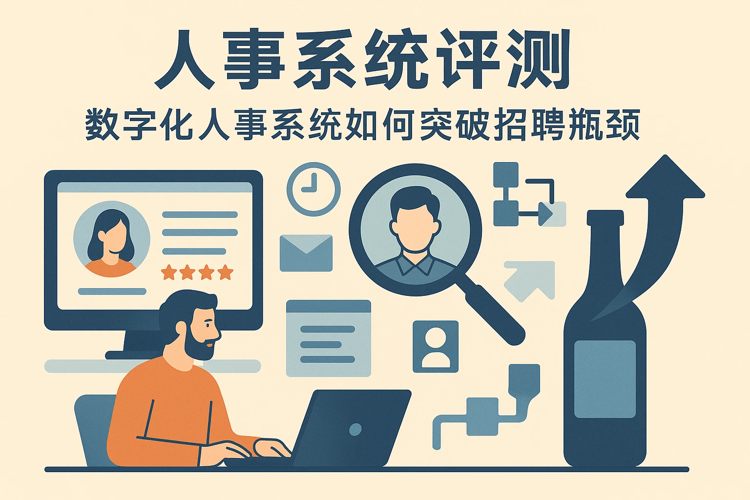 人事系统评测：数字化人事系统如何突破招聘瓶颈