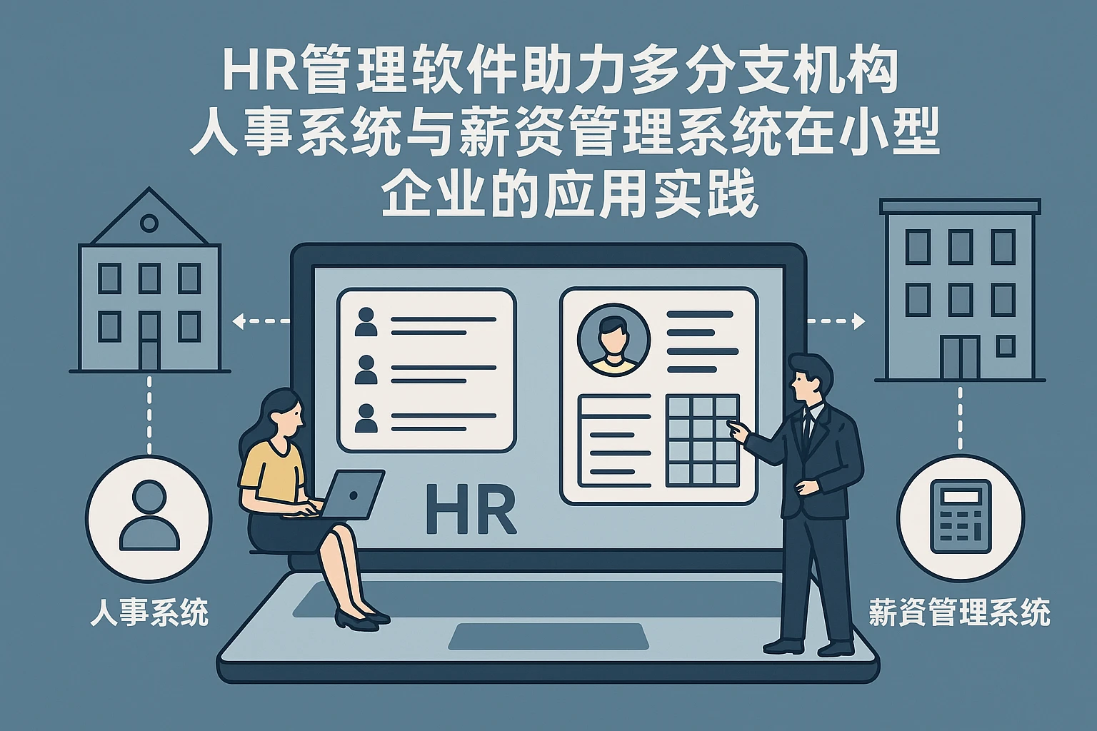 HR管理软件助力多分支机构人事系统与薪资管理系统在小型企业的应用实践