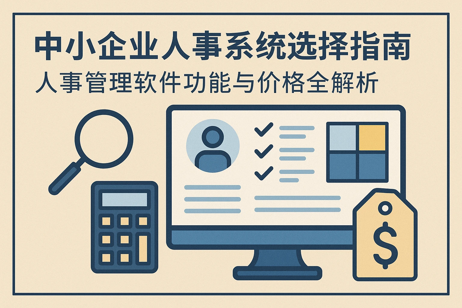 中小企业人事系统选择指南:人事管理软件功能与价格全解析