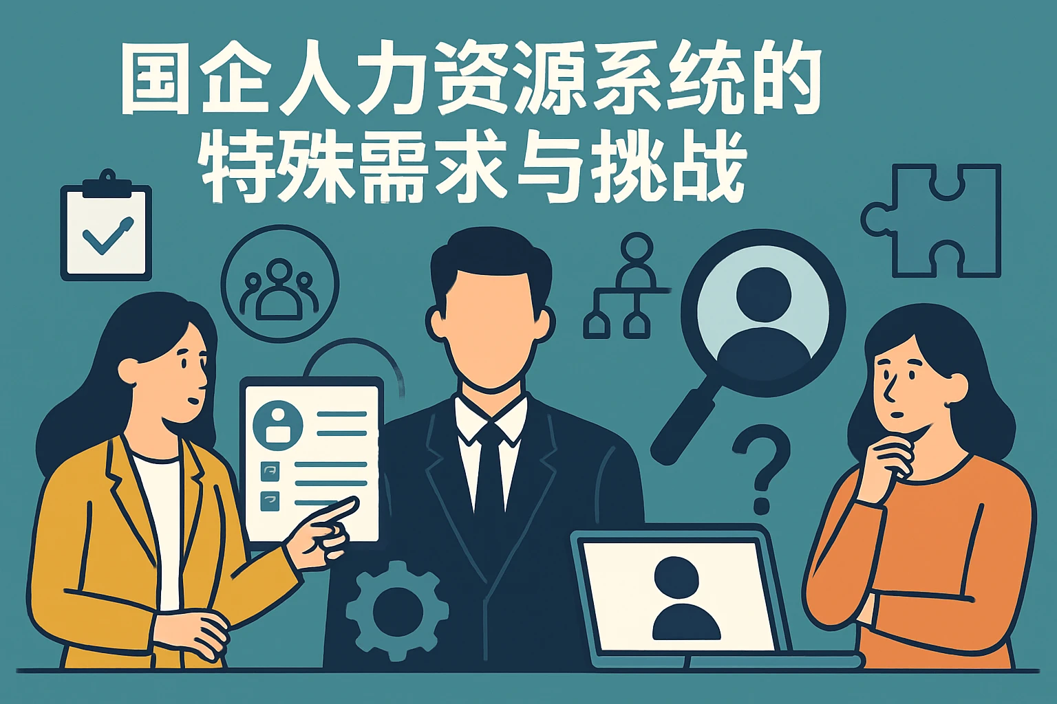 国企人力资源系统的特殊需求与挑战
