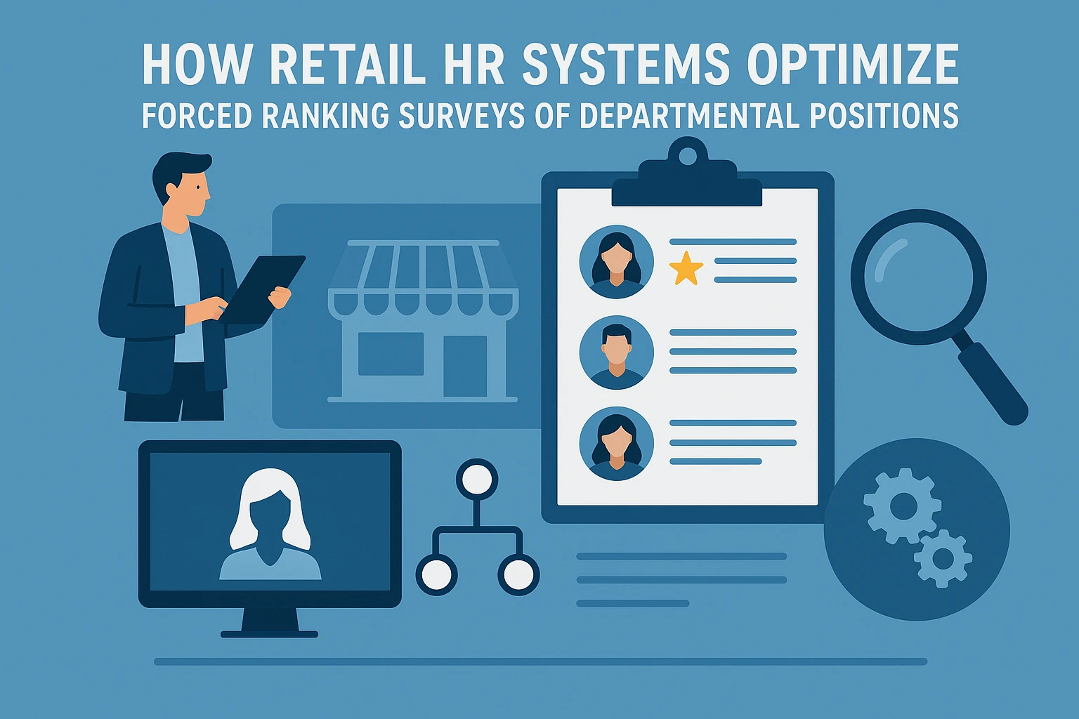 零售业人事系统如何优化部门岗位强制性排名调查
