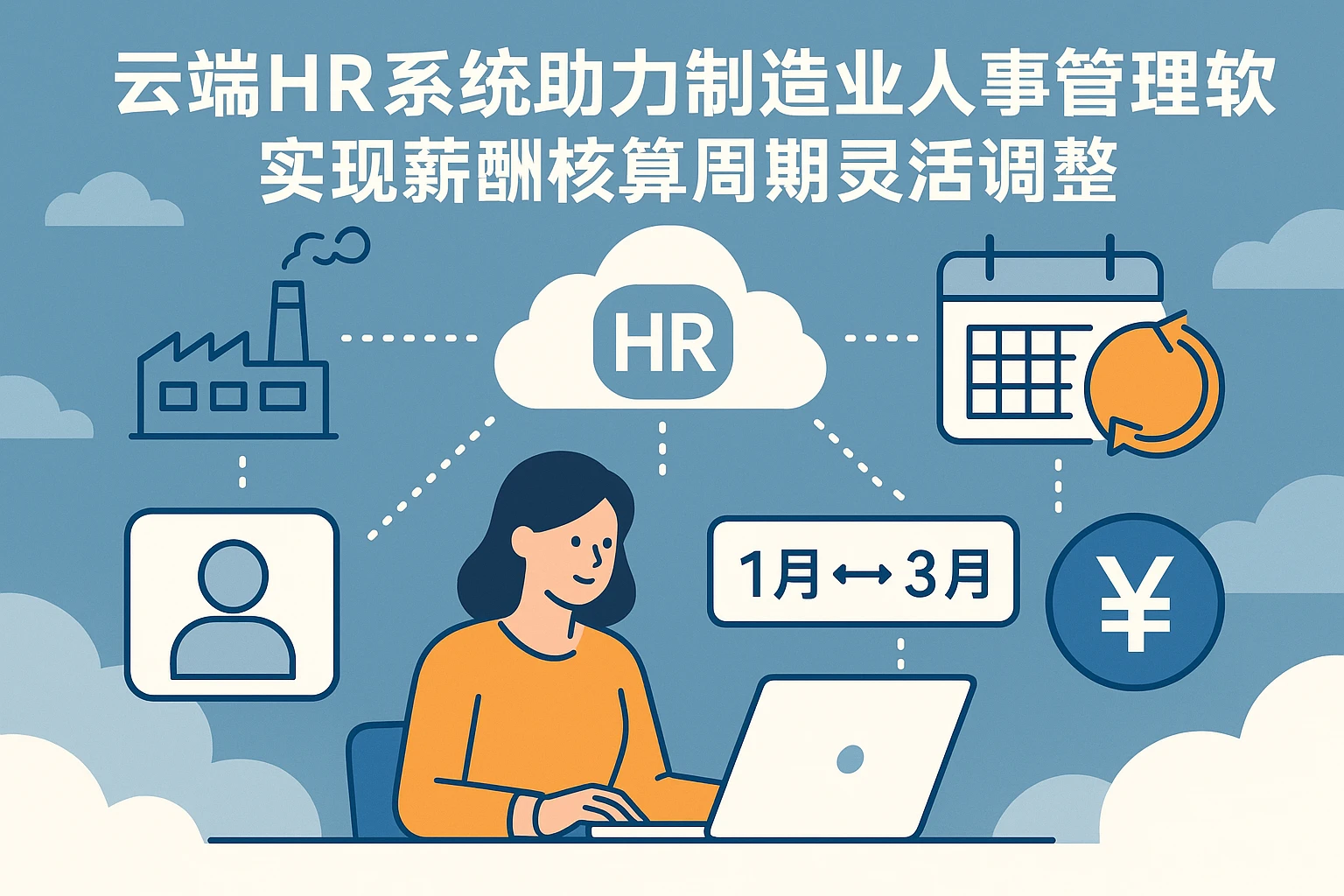 云端HR系统助力制造业人事管理软件实现薪酬核算周期灵活调整