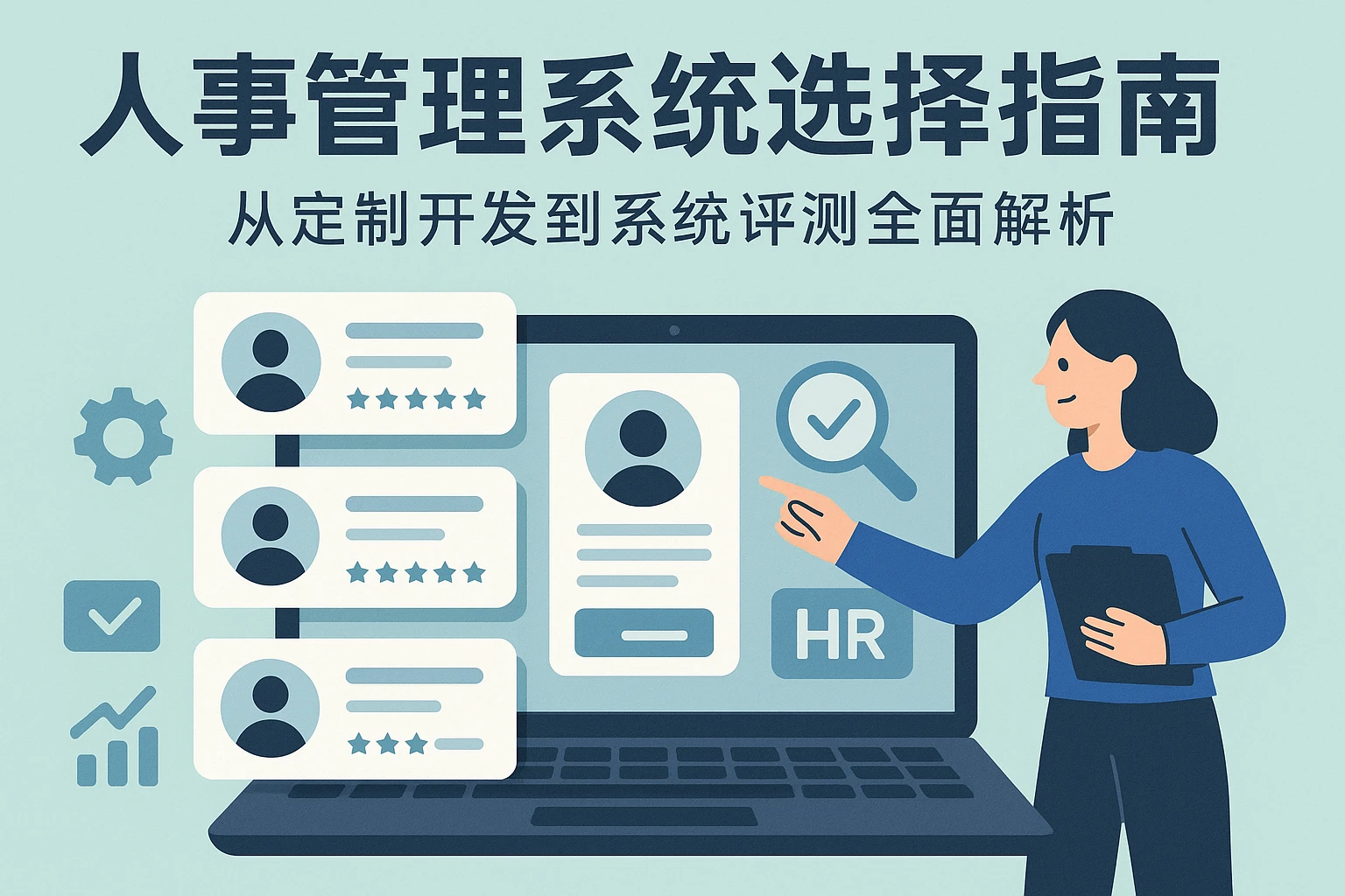 人事管理系统选择指南：从定制开发到系统评测全面解析